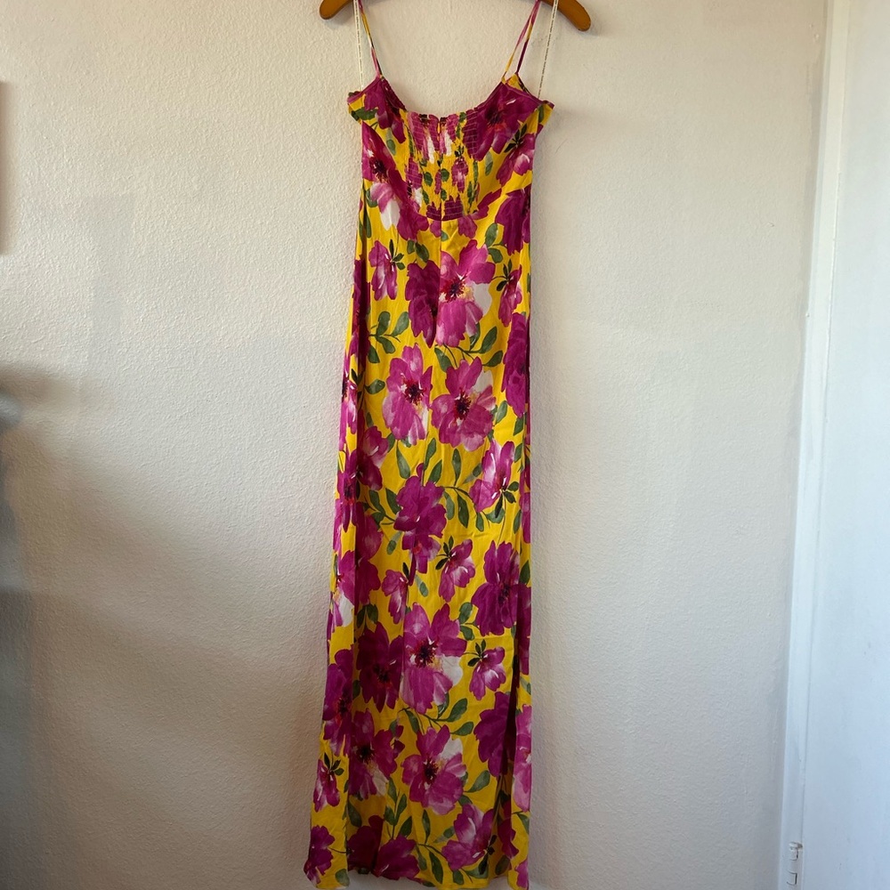 Favorite Daughter The One That Got Away Floral Keyhole Maxi Dress Size 6 - Picture 6 of 11